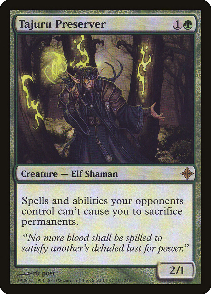 Tajuru Preserver 211/248 (Rise of the Eldrazi)  - Foil | Good Games Morley