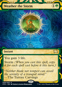 Weather the Storm (Foil Etched) [Strixhaven: School of Mages Mystical Archive] | Good Games Morley