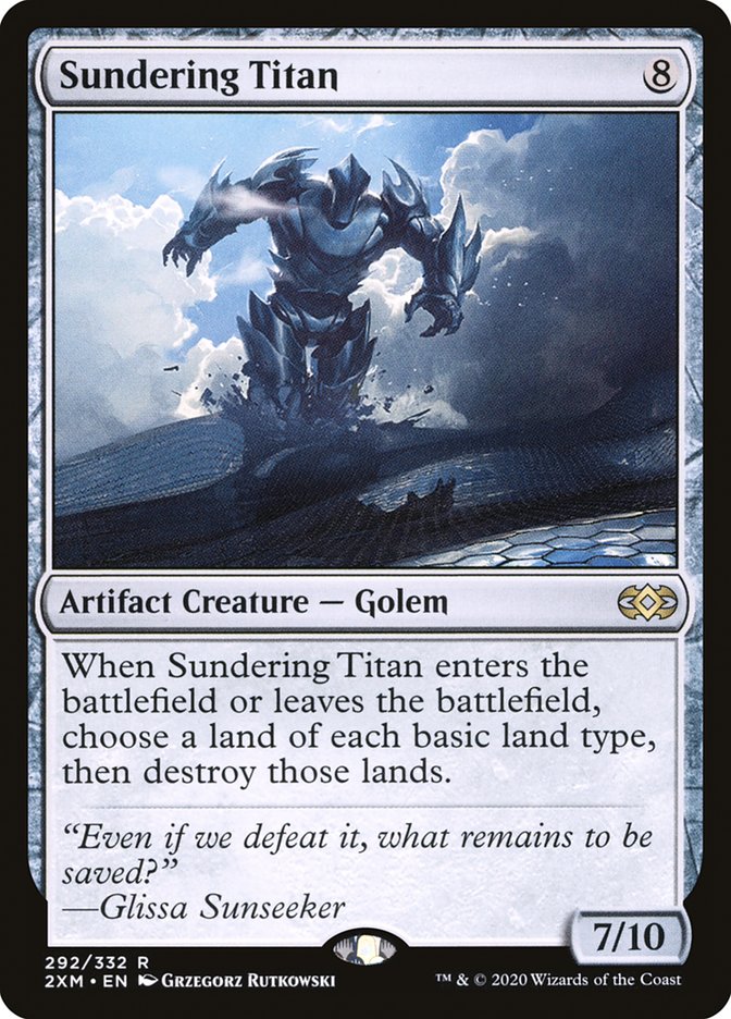 Sundering Titan 292/332 (Double Masters)  | Good Games Morley