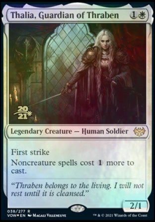 Thalia, Guardian of Thraben [Innistrad: Crimson Vow Prerelease Promos] | Good Games Morley