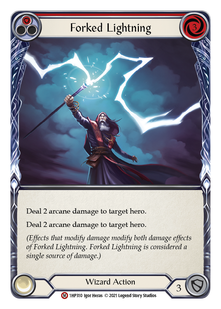 Forked Lightning [1HP310] (History Pack 1) | Good Games Morley