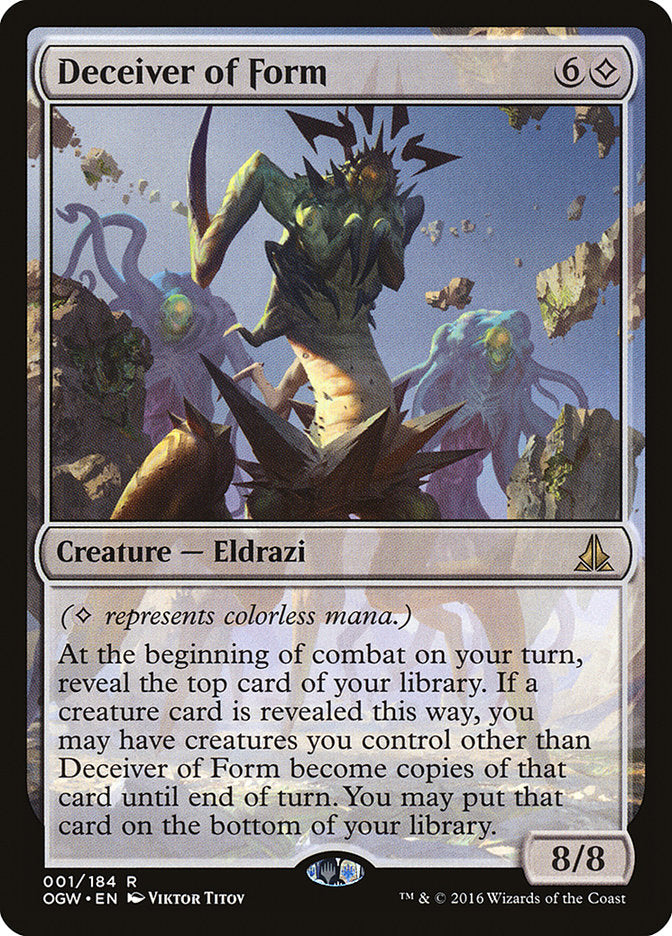 Deceiver of Form 1/184 (Oath of the Gatewatch)  - Foil | Good Games Morley