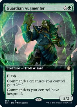 Guardian Augmenter Extended Art 389 (Commander 2021)  | Good Games Morley