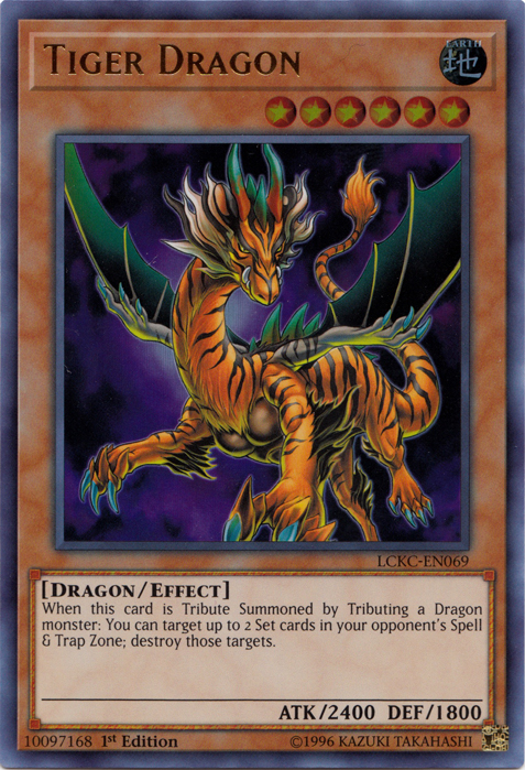 Tiger Dragon [LCKC-EN069] Ultra Rare | Good Games Morley