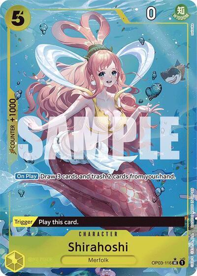 Shirahoshi OP03-116 (Premium Booster -The Best-)  - Full Art Foil | Good Games Morley