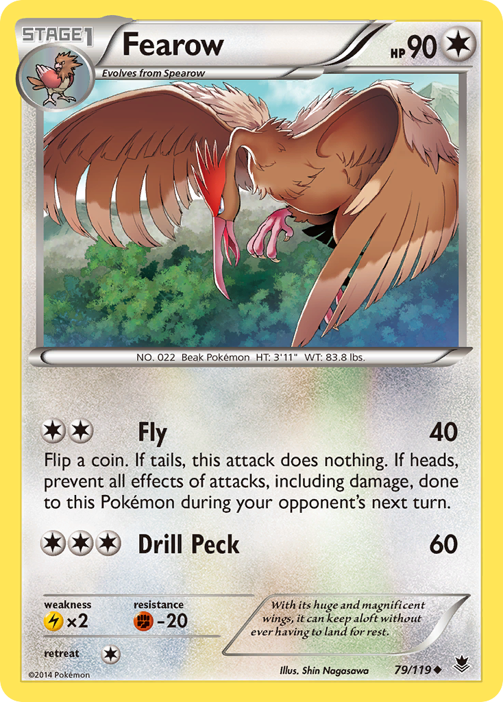 Fearow (79/119) [XY: Phantom Forces] | Good Games Morley
