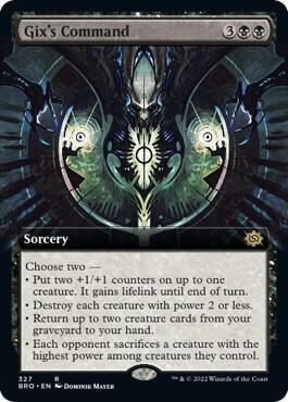 Gixs Command Extended Art 327/287 (The Brothers' War)  | Good Games Morley