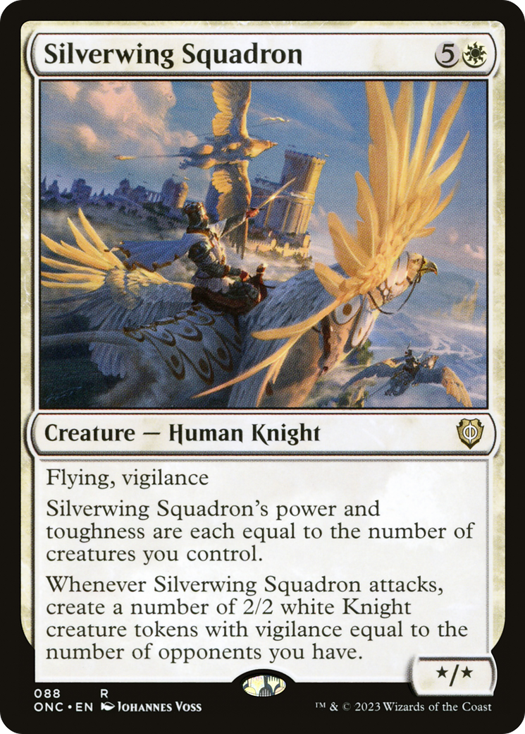 Silverwing Squadron [Phyrexia: All Will Be One Commander] | Good Games Morley