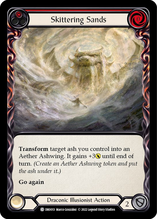 Skittering Sands [DRO013] (Uprising Dromai Blitz Deck) | Good Games Morley