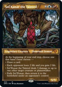 SolKanar the Tainted Textured Foil 359/281 (Dominaria United)  - Foil | Good Games Morley