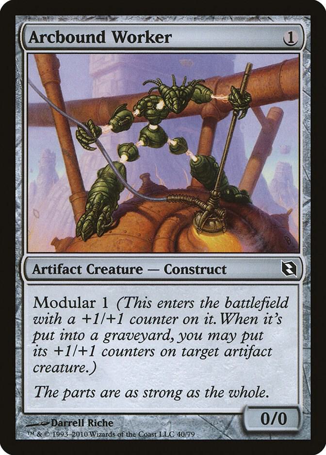 Arcbound Worker 40/79 (Duel Decks: Elspeth vs. Tezzeret)  | Good Games Morley