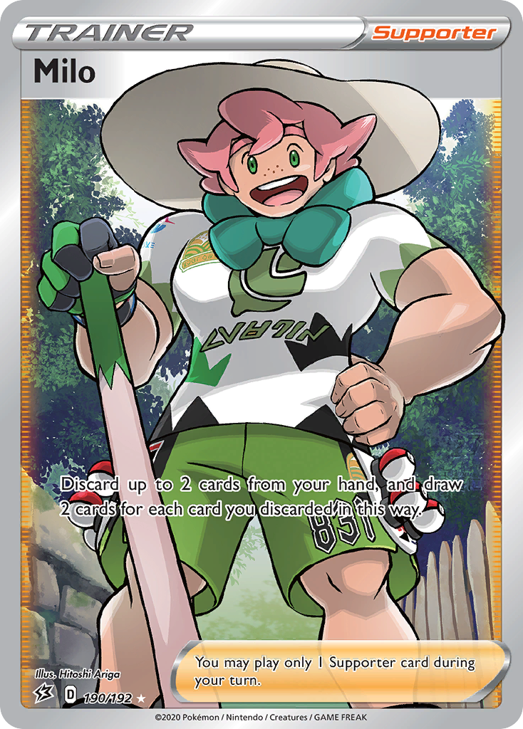 Milo (190/192) [Sword & Shield: Rebel Clash] | Good Games Morley