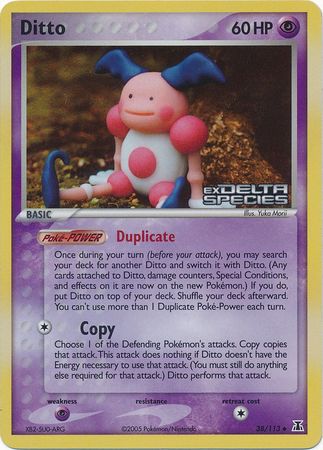 Ditto (38/113) (Stamped) [EX: Delta Species] | Good Games Morley
