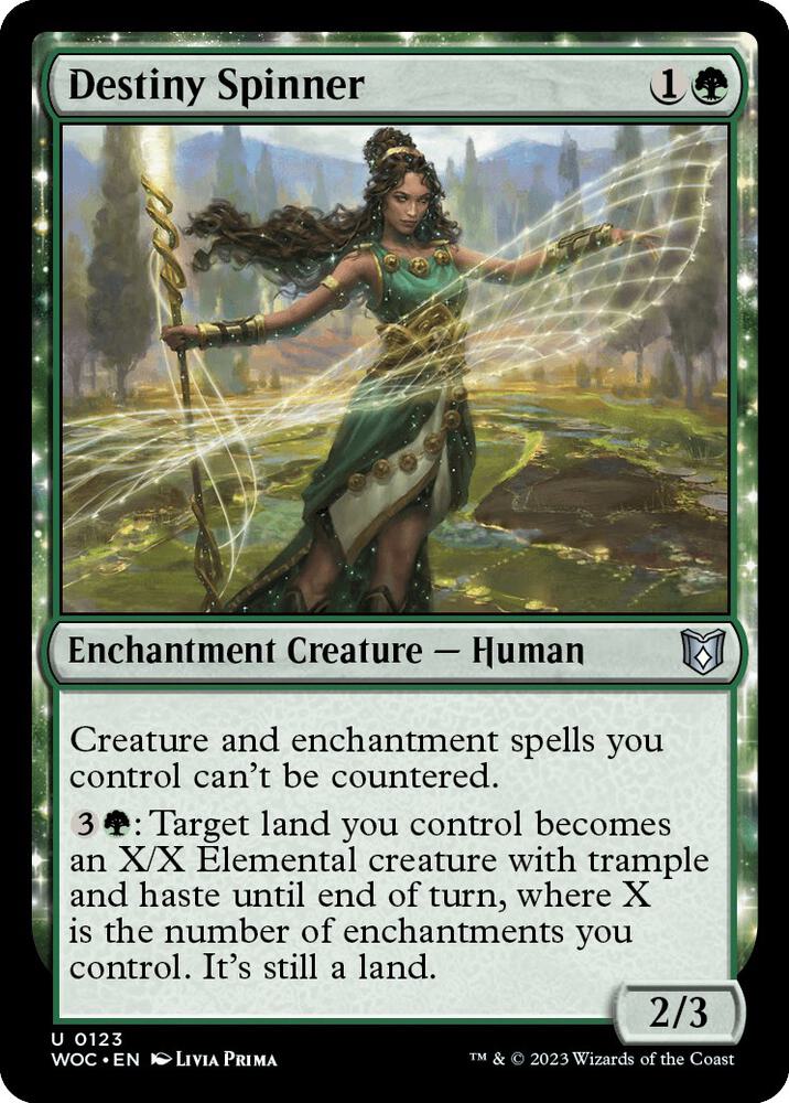 Destiny Spinner 123/173 (Commander: Wilds of Eldraine)  | Good Games Morley