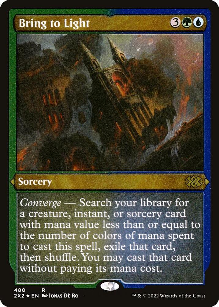 Bring to Light Foil Etched 480 (Double Masters 2022)  - Foil | Good Games Morley
