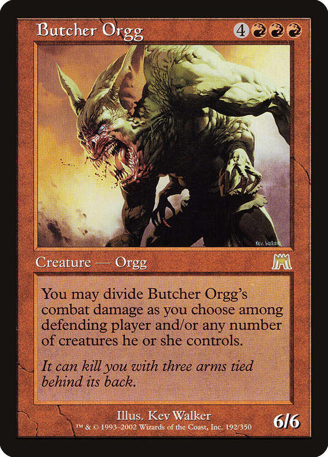 Butcher Orgg 192/350 (Onslaught)  | Good Games Morley