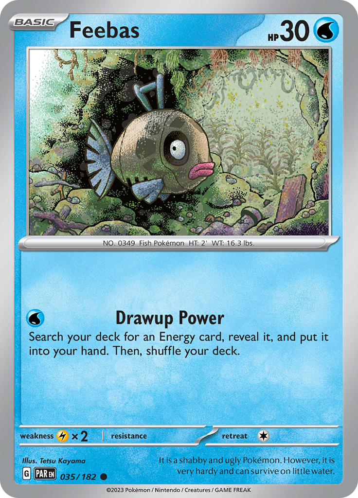 Feebas (035/182) [Scarlet & Violet: Paradox Rift] | Good Games Morley