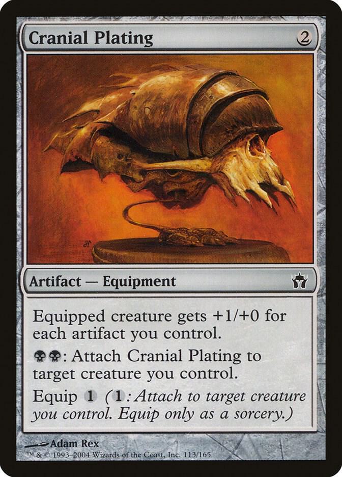 Cranial Plating 113 (Fifth Dawn)  - Foil | Good Games Morley