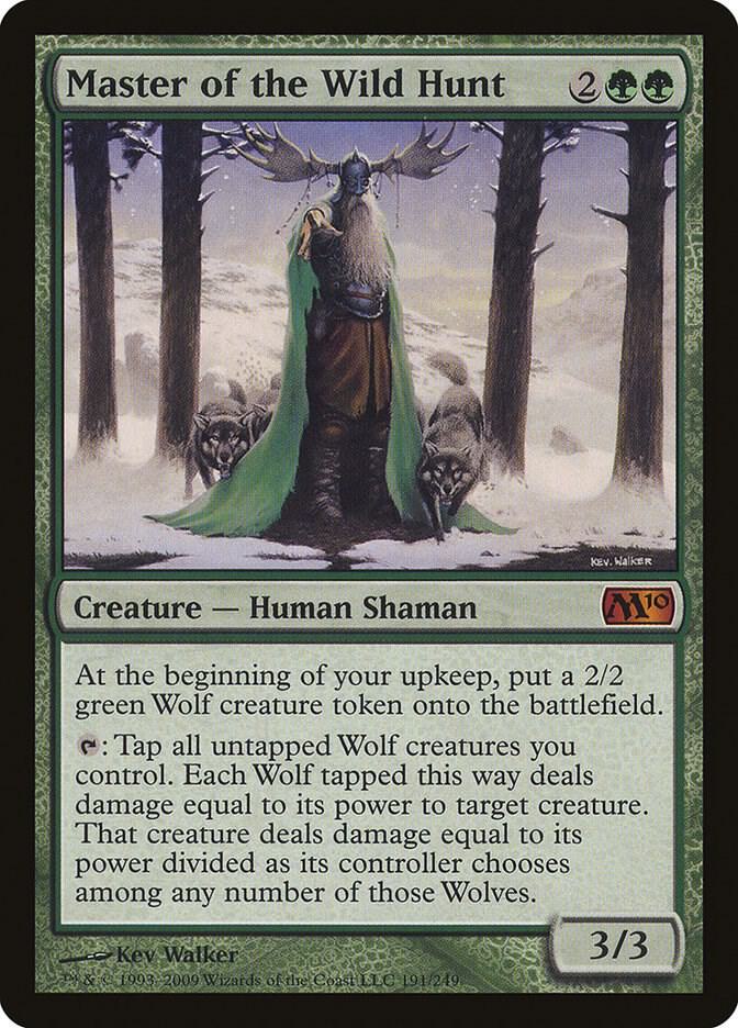 Master of the Wild Hunt 191/249 (Magic 2010 (M10))  | Good Games Morley