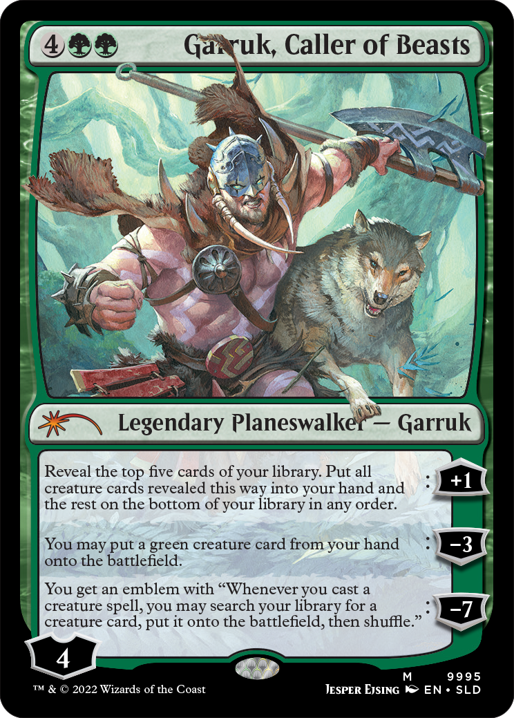 Garruk, Caller of Beasts [Secret Lair Drop Series] | Good Games Morley