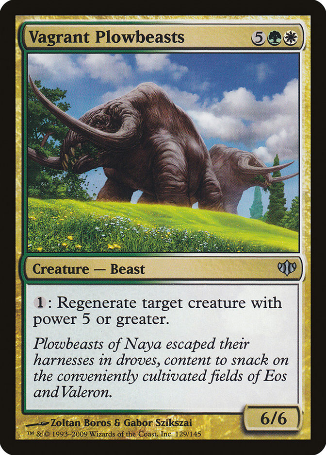 Vagrant Plowbeasts 129/145 (Conflux)  | Good Games Morley