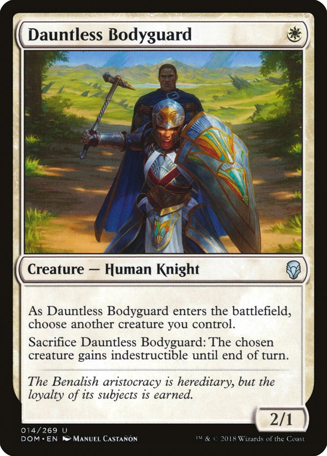Dauntless Bodyguard 14/269 (Dominaria)  | Good Games Morley