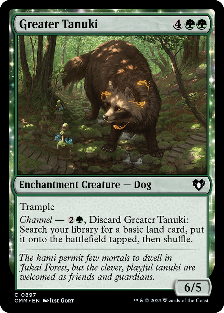Greater Tanuki [Commander Masters] | Good Games Morley