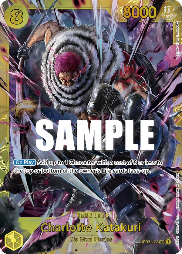 Charlotte Katakuri OP03-123 (Pillars of Strength)  - Foil | Good Games Morley