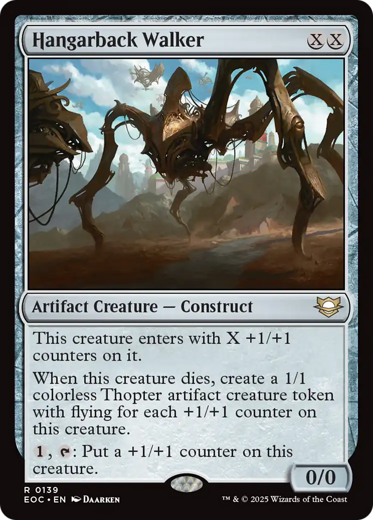 Hangarback Walker [Edge of Eternities Commander] | Good Games Morley