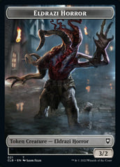 Horror // Eldrazi Horror Double-Sided Token [Commander Legends: Battle for Baldur's Gate Tokens] | Good Games Morley
