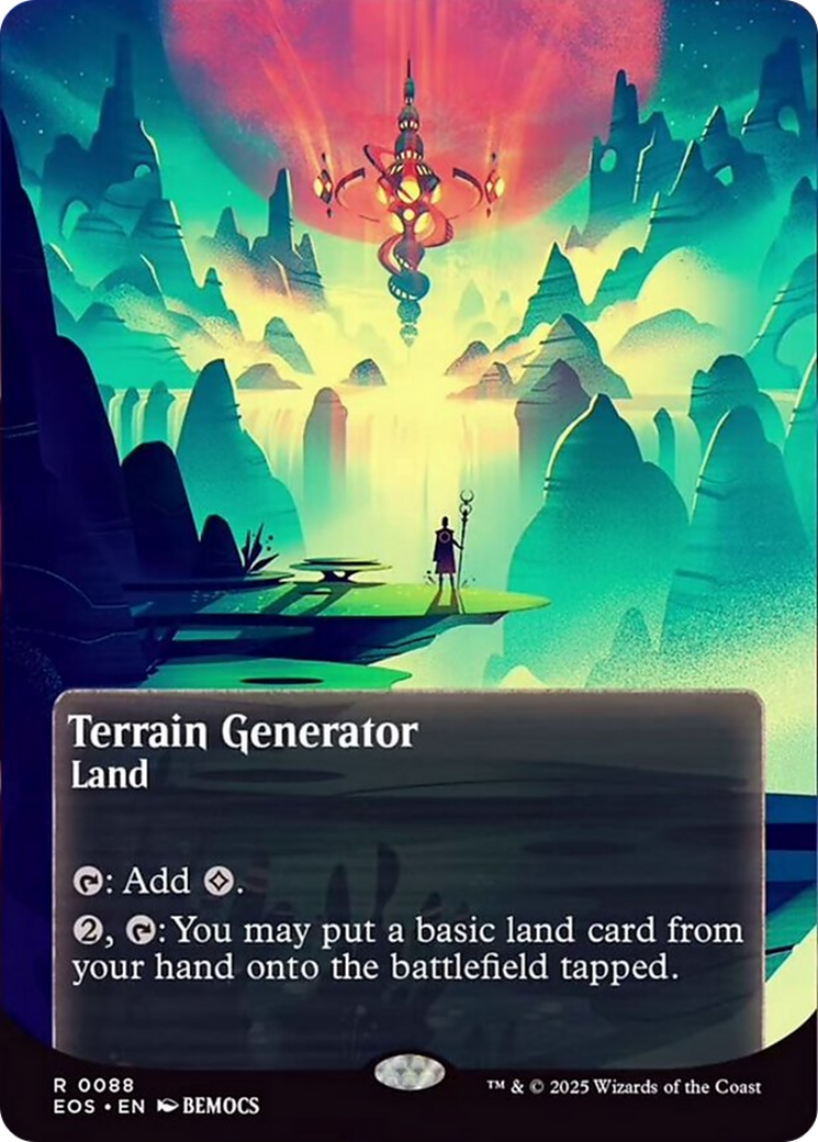 Terrain Generator (0088) (Borderless) [Edge of Eternities: Stellar Sights] | Good Games Morley