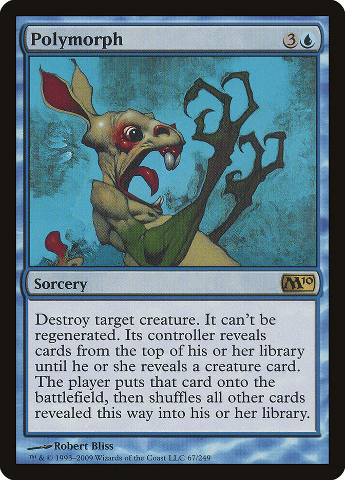 Polymorph 67/249 (Magic 2010 (M10))  - Foil | Good Games Morley