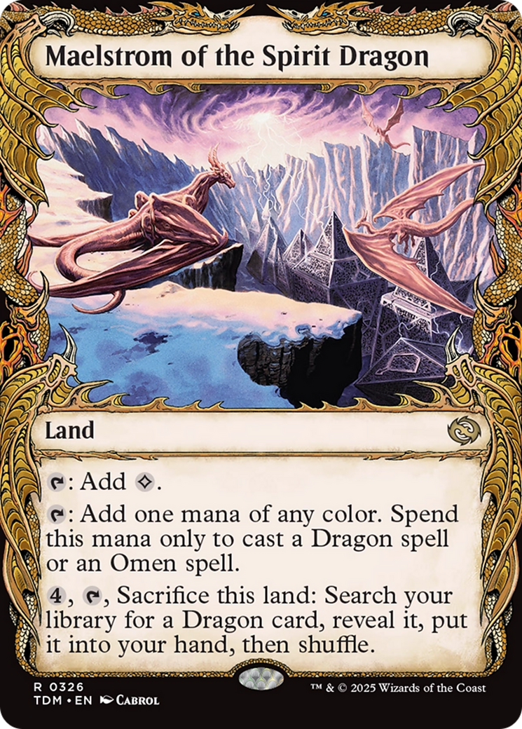 Maelstrom of the Spirit Dragon (Showcase) [Tarkir: Dragonstorm] | Good Games Morley