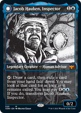 Jacob Hauken Inspector Showcase 320/277 (Innistrad: Crimson Vow)  - Foil | Good Games Morley