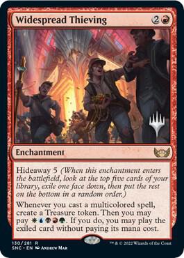 Widespread Thieving 130 (Promo Pack: Streets of New Capenna)  | Good Games Morley