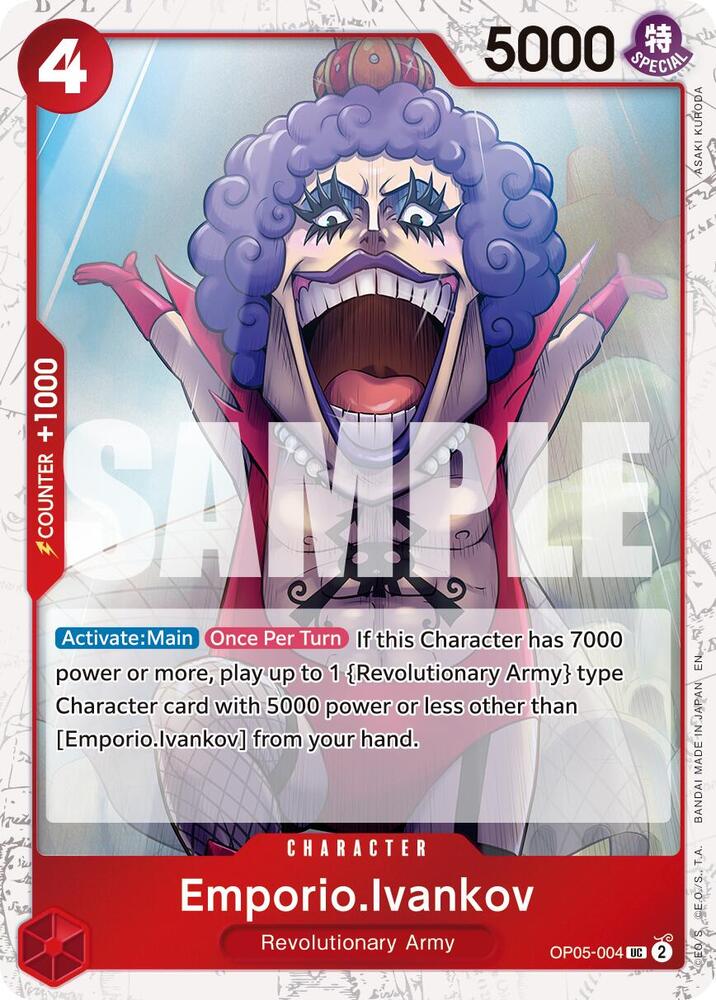 Emporio.Ivankov OP05-004 (Premium Booster -The Best- Vol. 2)  - Pirate Foil | Good Games Morley