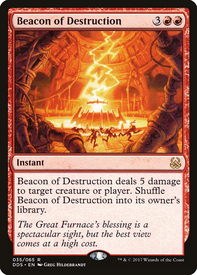 Beacon of Destruction 35 (Duel Decks: Mind vs. Might)  | Good Games Morley