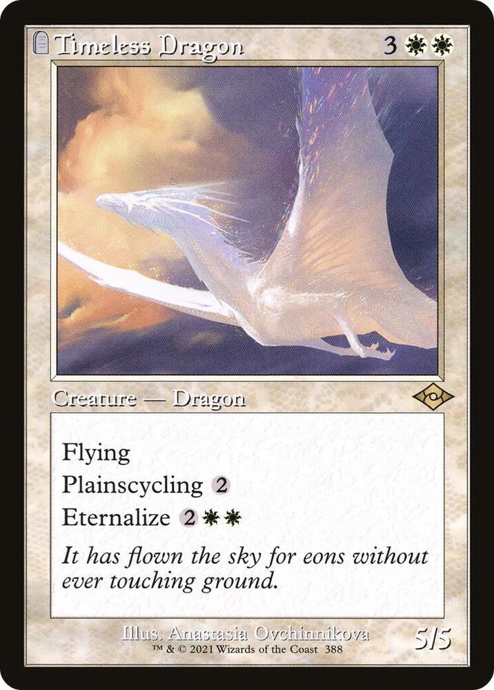 Timeless Dragon Retro Frame 388 (Modern Horizons 2)  | Good Games Morley