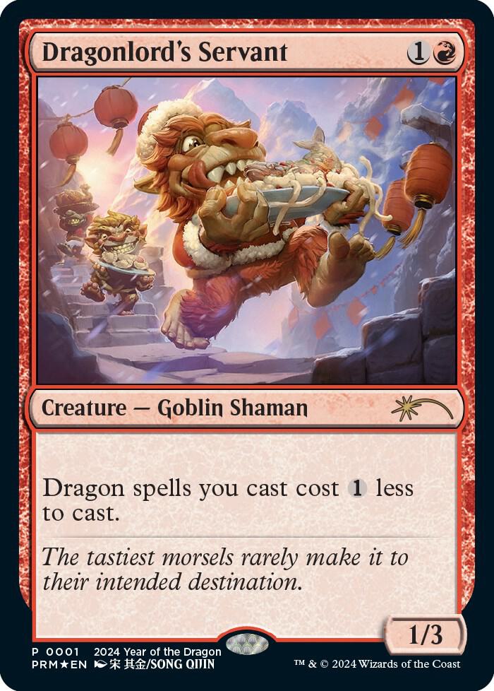 Dragonlord's Servant 1/6 (Standard Showdown Promos)  - Foil | Good Games Morley