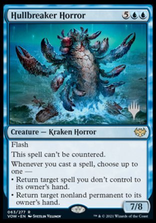 Hullbreaker Horror (Promo Pack) [Innistrad: Crimson Vow Promos] | Good Games Morley