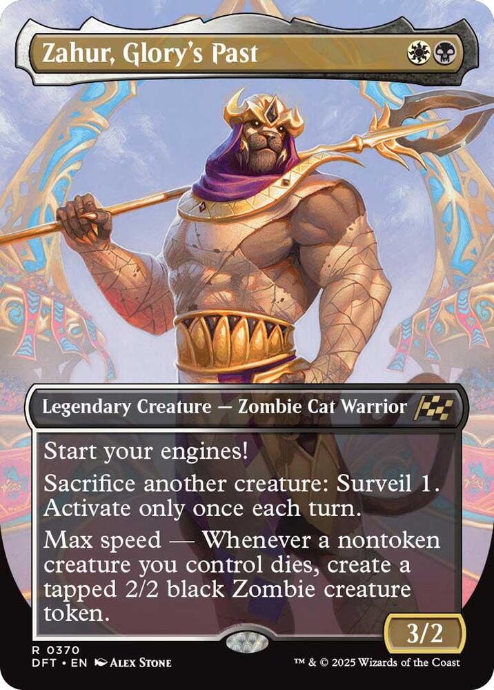 Zahur, Glory's Past 370/291 (Aetherdrift)  - Borderless | Good Games Morley