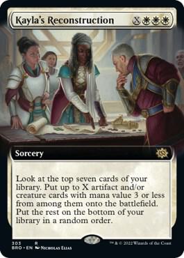Kaylas Reconstruction Extended Art 303/287 (The Brothers' War)  | Good Games Morley