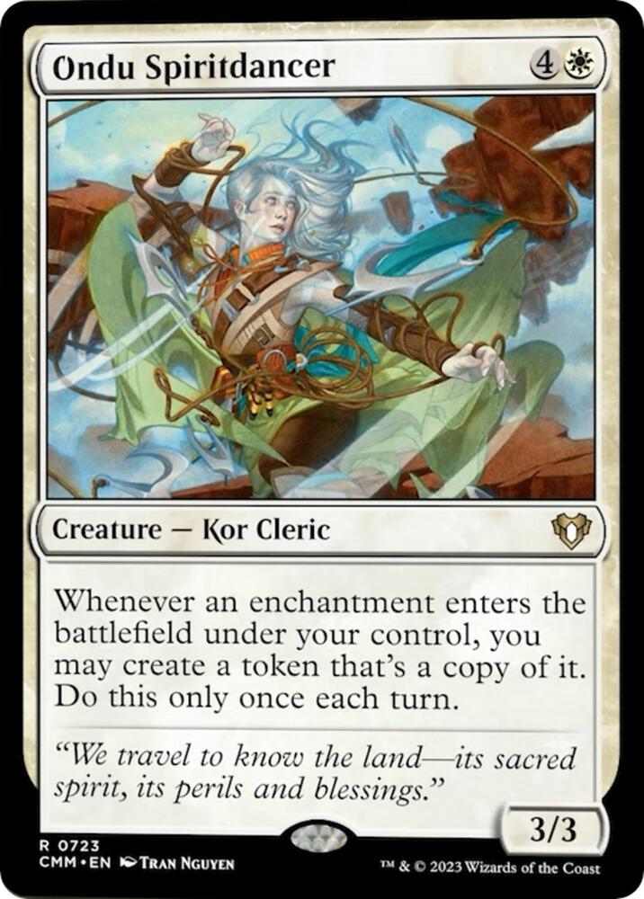 Ondu Spiritdancer 723 (Commander Masters)  | Good Games Morley