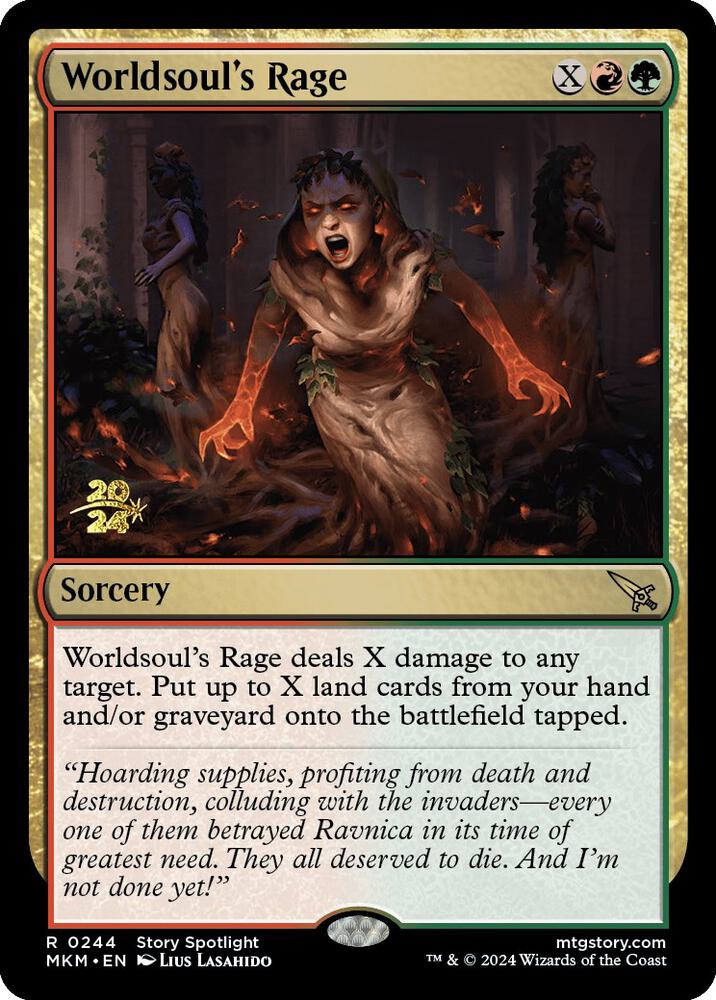 Worldsouls Rage 244s/182 (Prerelease Cards)  - Foil | Good Games Morley