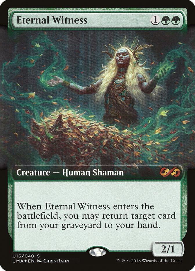 Eternal Witness (Topper) [Ultimate Masters Box Topper] | Good Games Morley