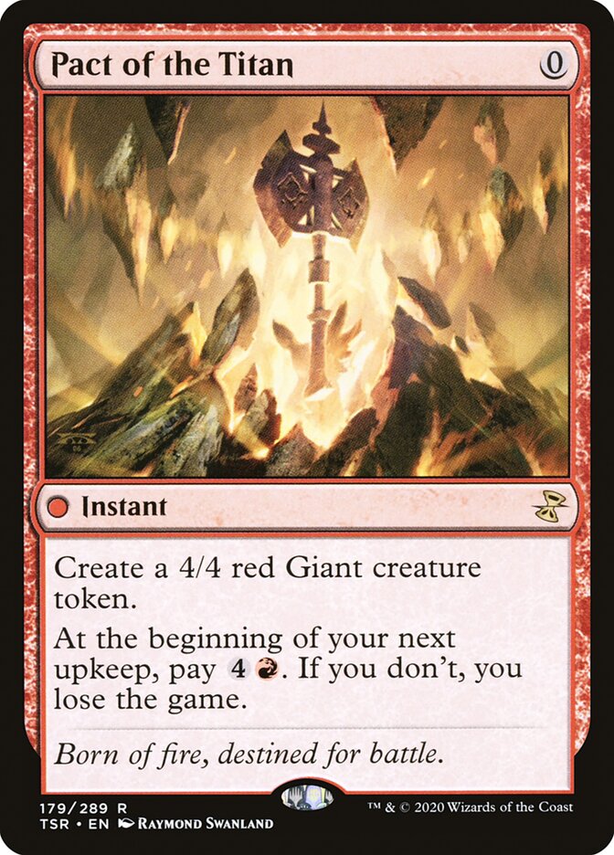 Pact of the Titan 179/289 (Time Spiral: Remastered)  - Foil | Good Games Morley