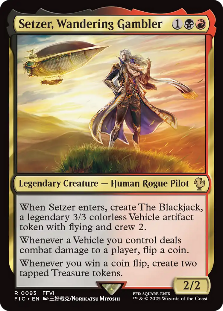 Setzer, Wandering Gambler [FINAL FANTASY Commander] | Good Games Morley