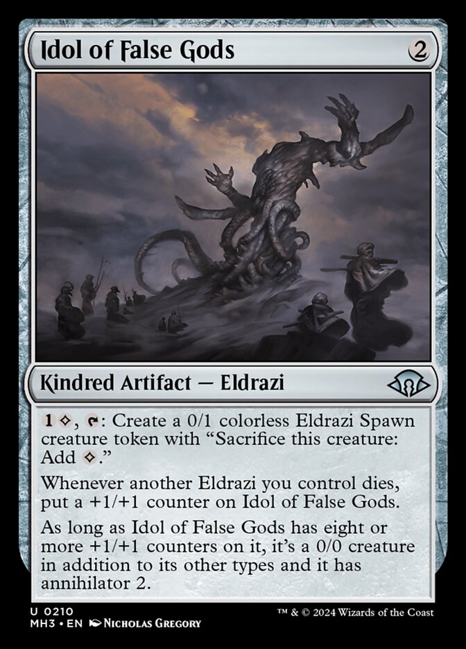 Idol of False Gods 210/319 (Modern Horizons 3)  - Foil | Good Games Morley