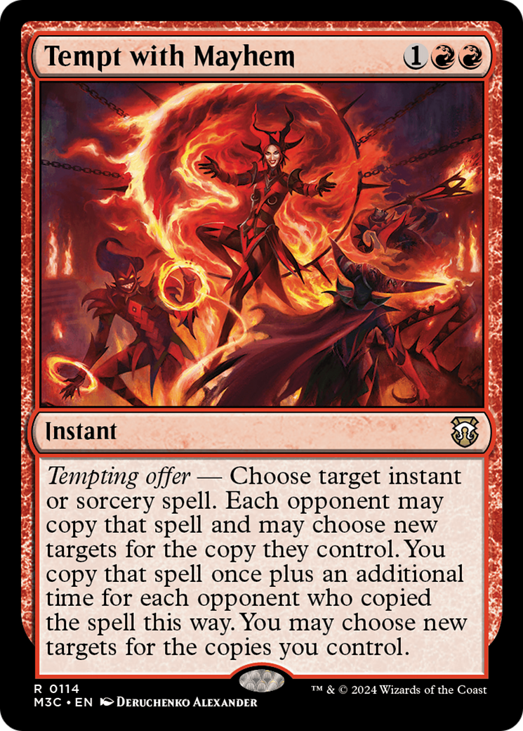Tempt with Mayhem [Modern Horizons 3 Commander] | Good Games Morley