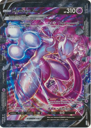 Mewtwo V-Union (Jumbo Card) [Sword & Shield: Black Star Promos] | Good Games Morley